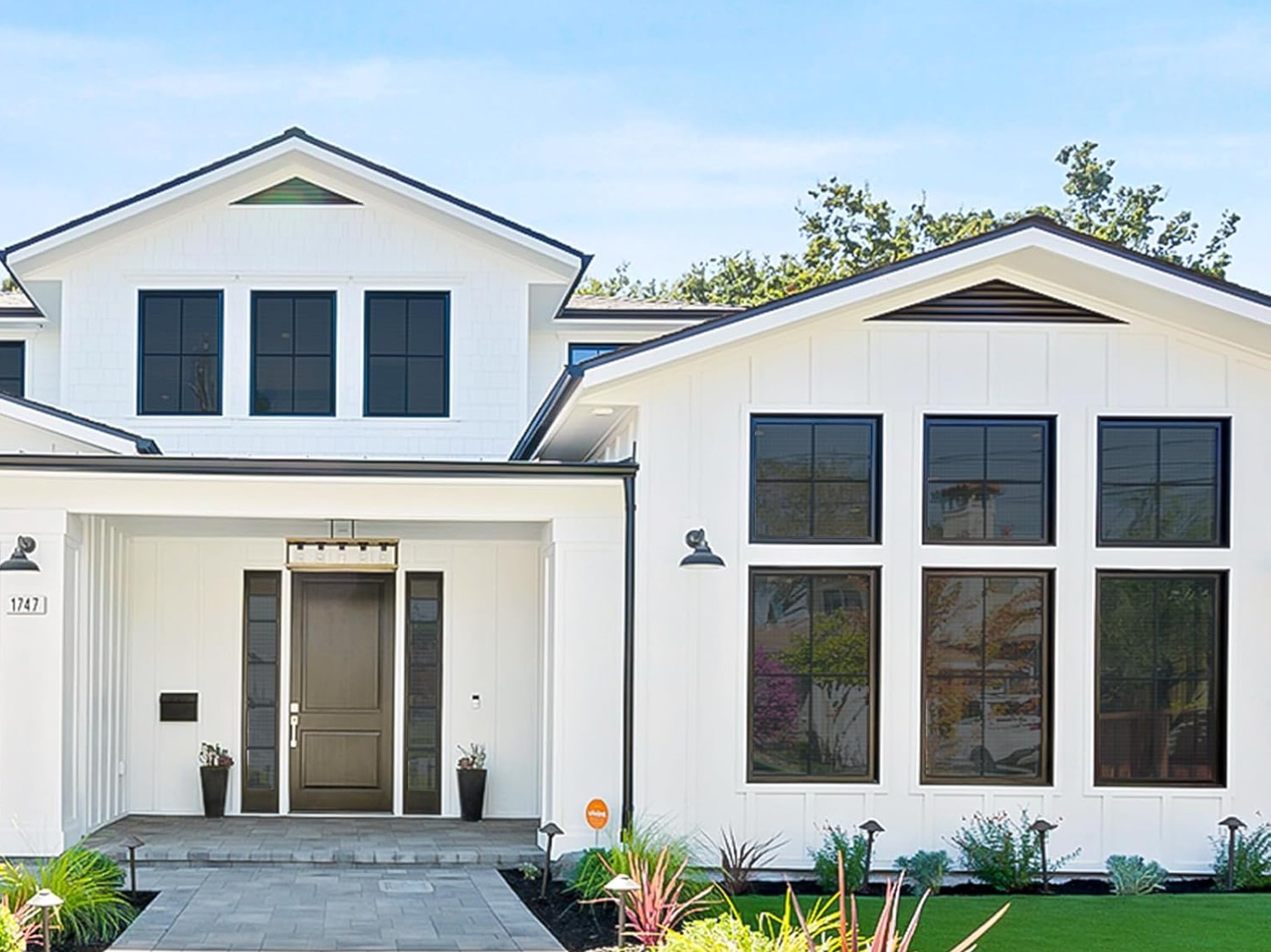 Residential window tinting with beautiful view